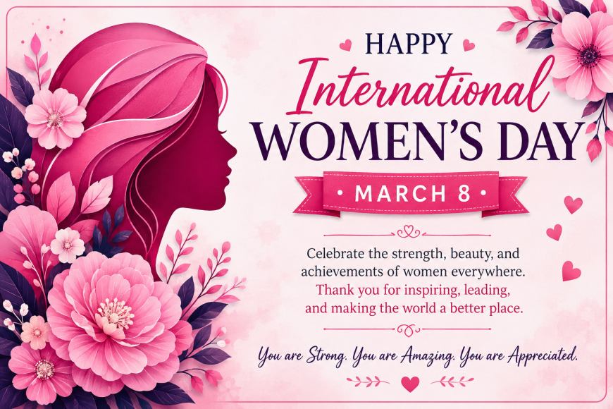 International Women’s Day E-Card Ideas, Wishes & Free Ecards for Women’s Day 2026