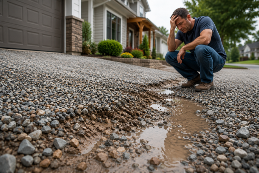 What Homeowners Regret About Choosing the Wrong Rock and Gravel Size