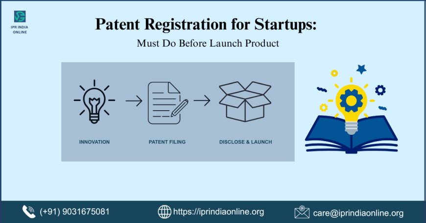 Patent Registration for Startups: Must Do Before Launch Product