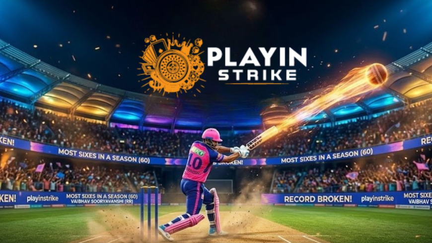 Playinstrike Tracks 2026 IPL Sixes Record
