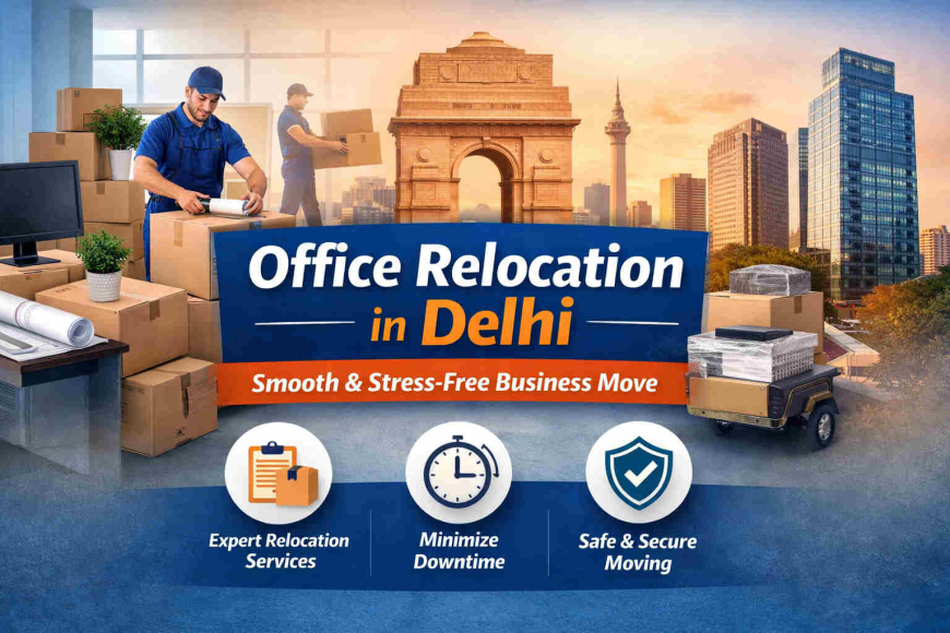 Office Relocation in Delhi – Professional and Secure Shifting Services