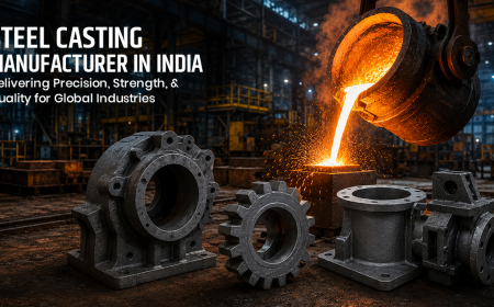 Steel Casting Manufacturer in India: Delivering Precision, Strength, and Quality for Global Industries   