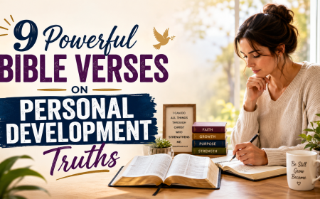9 Powerful Bible Verses on Personal Development Truths