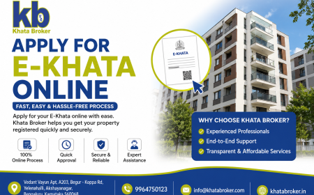 How to Apply for e Khata Online in 2026? Complete Guide | Khata Broker