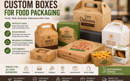 Custom Boxes for Food Packaging | Custom Printed Food Packaging Solutions