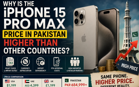 Why Is the iPhone 15 Pro Max Price in Pakistan Higher Than Other Countries?