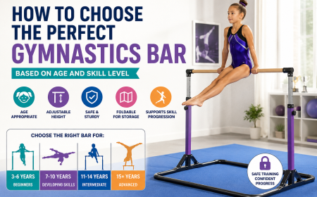 How to Choose the Perfect Gymnastics Bar Based on Age and Skill Level