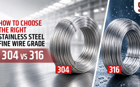 How to Choose the Right Stainless Steel Fine Wire Grade: 304 vs 316 | Sumukh Steel Casting 
