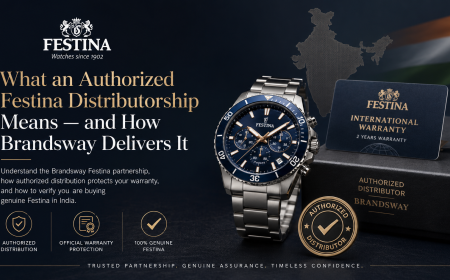 What an Authorized Festina Distributorship Means — and How Brandsway Delivers It