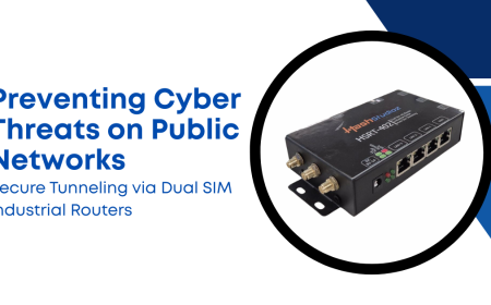 Preventing Cyber Threats on Public Networks: Secure Tunneling via Dual SIM Industrial Routers
