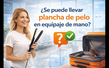 Guía Fácil: Se Puede Llevar Plancha de Pelo en Equipaje de Mano o Facturado