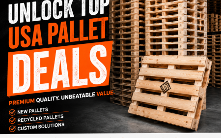 USA Pallets Built to Work Hard - New & Recycled