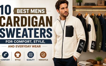 10 Best Mens Cardigan Sweaters for Comfort, Style, and Everyday Wear