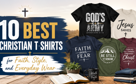 10 Best Christian T Shirts for Faith, Style, and Everyday Wear