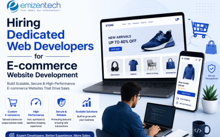 Hiring Dedicated Web Developers for E-commerce Website Development