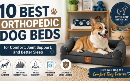 10 Best Orthopedic Dog Beds for Comfort, Joint Support, and Better Sleep