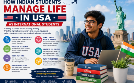 How Indian Students Manage Life in USA as International Students