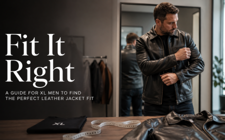 XL Mens Leather Jacket Fit Guide: What to Look For When Standard Sizing Lets You Down