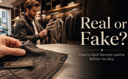 Real Leather Jacket vs. Faux: Five Tests You Can Do in the Store Before You Buy