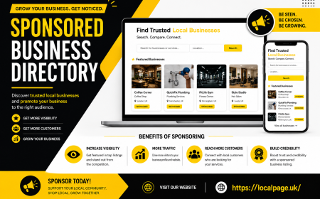 Paid business directory UK local page strong exposure