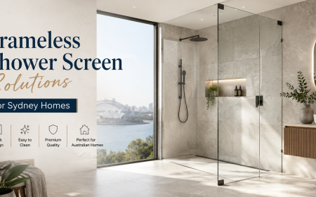 Frameless Shower Screen Solutions for Sydney Homes