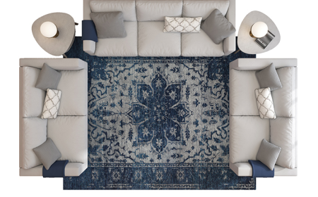 Large Rug Ideas for Creating Elegant and Comfortable Living Spaces