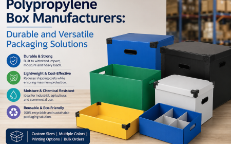 Polypropylene Box Manufacturers: Durable and Versatile Packaging Solutions