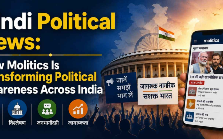 Hindi Political News: How Molitics Is Transforming Political Awareness Across India