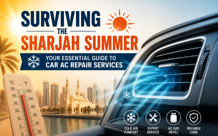 Staying Cool in Sharjah The Ultimate Guide to Car AC Repair Services