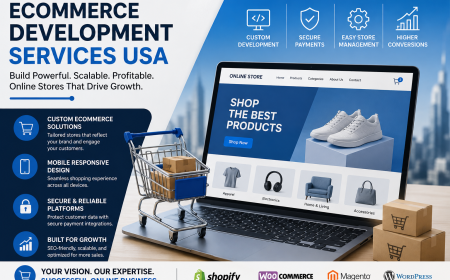 Why Ecommerce Development Services USA Are Essential for Online Business Growth