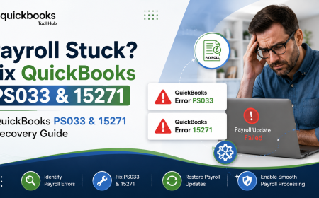 QuickBooks PS033 & 15271 Recovery Guide