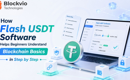 How Flash USDT Software Helps Beginners Understand Blockchain Basics in Step by Step