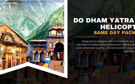 When the Mountains Meet the Sky: 2 Dham Yatra by Helicopter