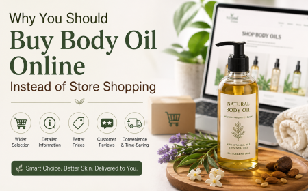 Why You Should Buy Body Oil Online Instead of Store Shopping