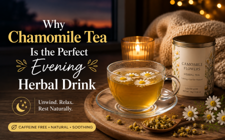Why Chamomile Tea Is the Perfect Evening Herbal Drink