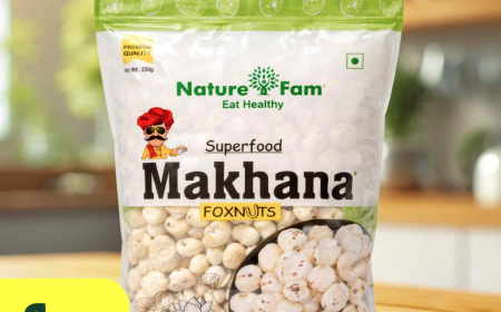 250 Gram Makhana Price | Premium Roasted & Raw Makhana Online – NatureFam
