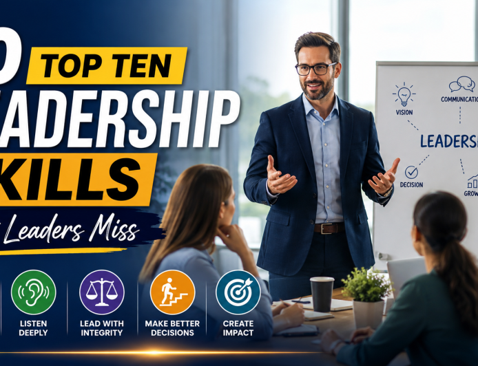 10 Top Ten Leadership Skills Most Leaders Miss