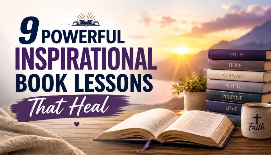 9 Powerful Inspirational book Lessons That Heal