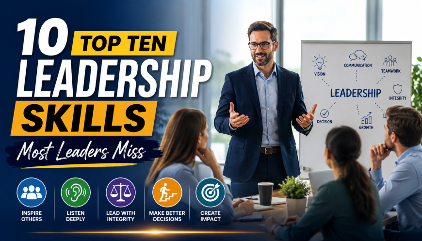 10 Top Ten Leadership Skills Most Leaders Miss