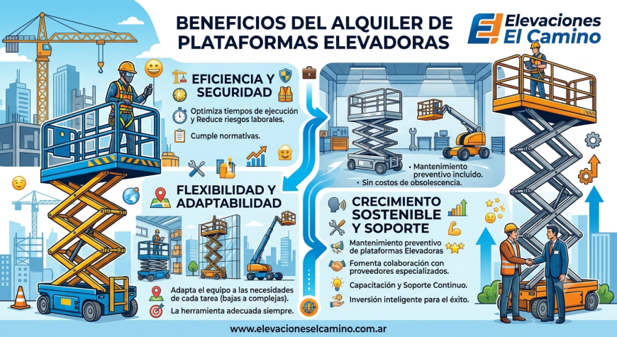 Por Qué el Alquiler de Plataformas Elevadoras es la Clave del Éxito para Tu Empresa