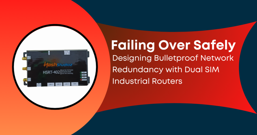 Failing Over Safely: Designing Bulletproof Network Redundancy with Dual SIM Industrial Routers 