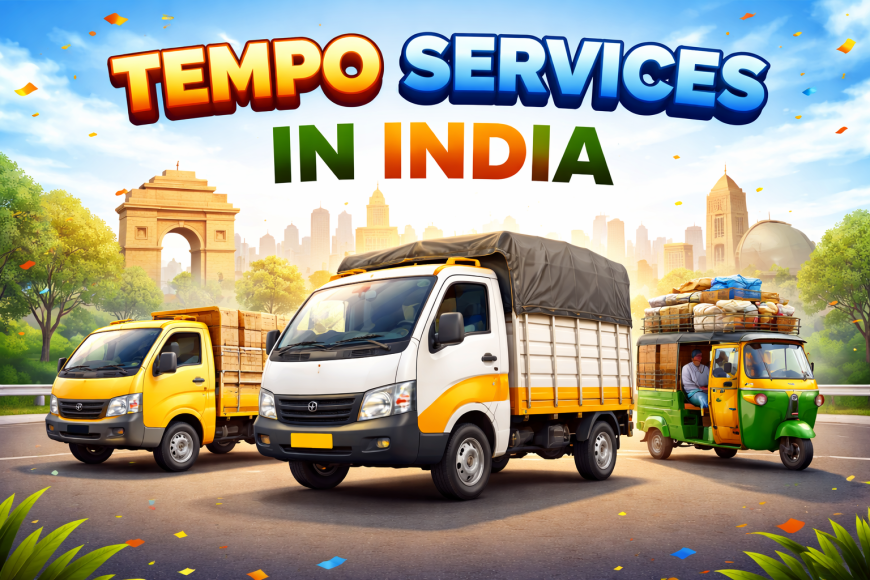 Tempo Services in India: Affordable and Reliable Transportation for Goods and Relocation