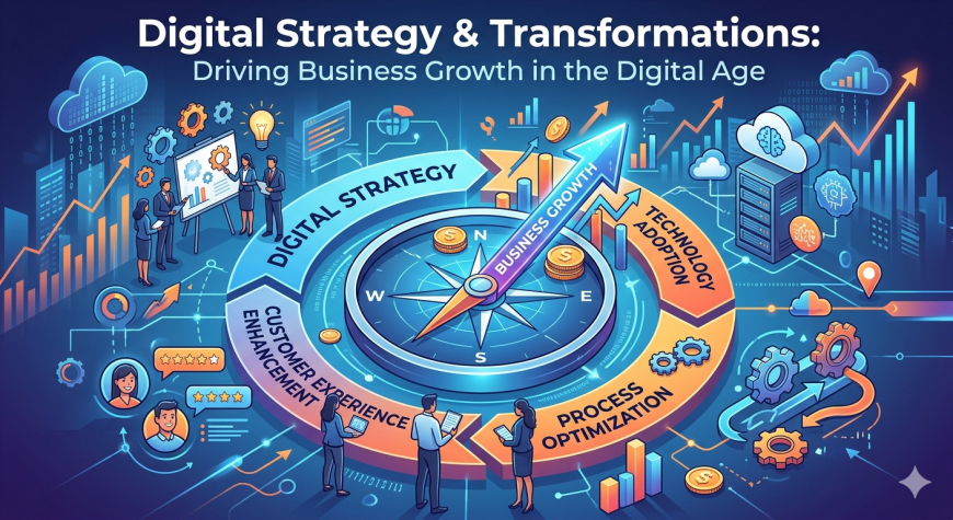 Top Advantages of Digital Strategy & Transformations for Modern Businesses