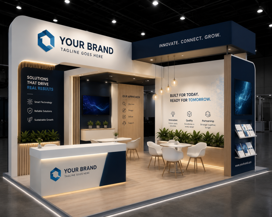 10 Startup Booth Ideas that Look Enterprise-Level on a Rental Budget