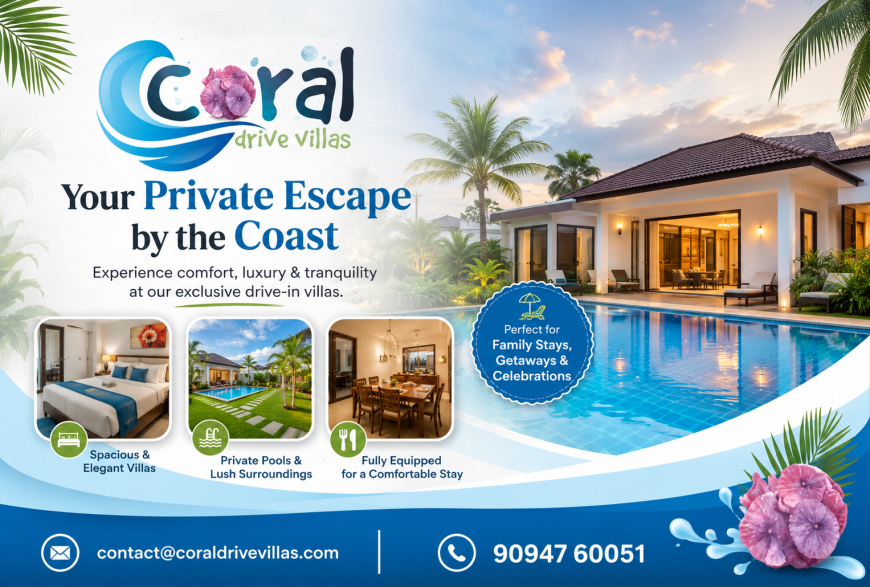Exclusive Beach Villa in ECR for Weekend Getaways