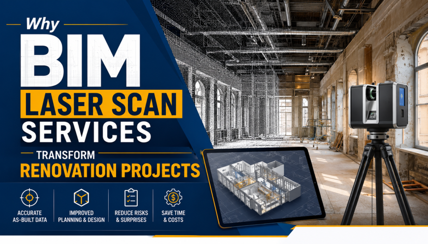 Why BIM Laser Scan Services Transform Renovation Projects