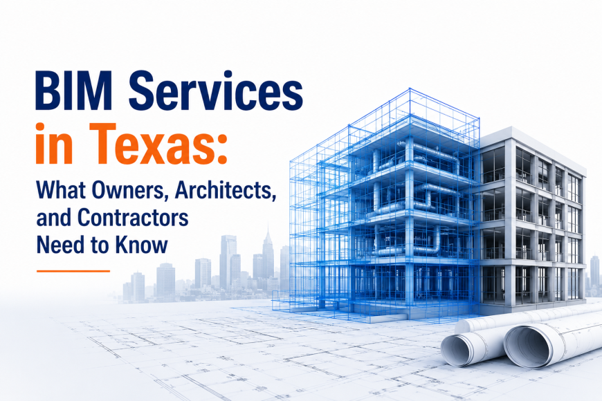 BIM Services in Texas: What Owners, Architects, and Contractors Need to Know