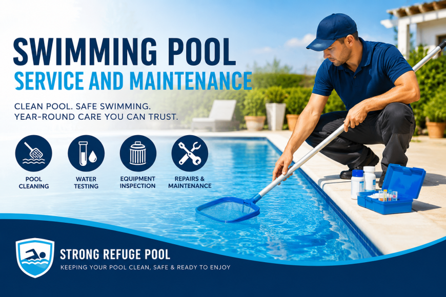 Strong Refuge Pool: Complete Swimming Pool Maintenance Services for a Clean and Safe Pool