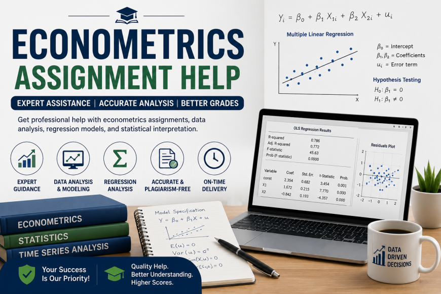 Econometrics Assignment Help: A Complete Academic Guide for Students