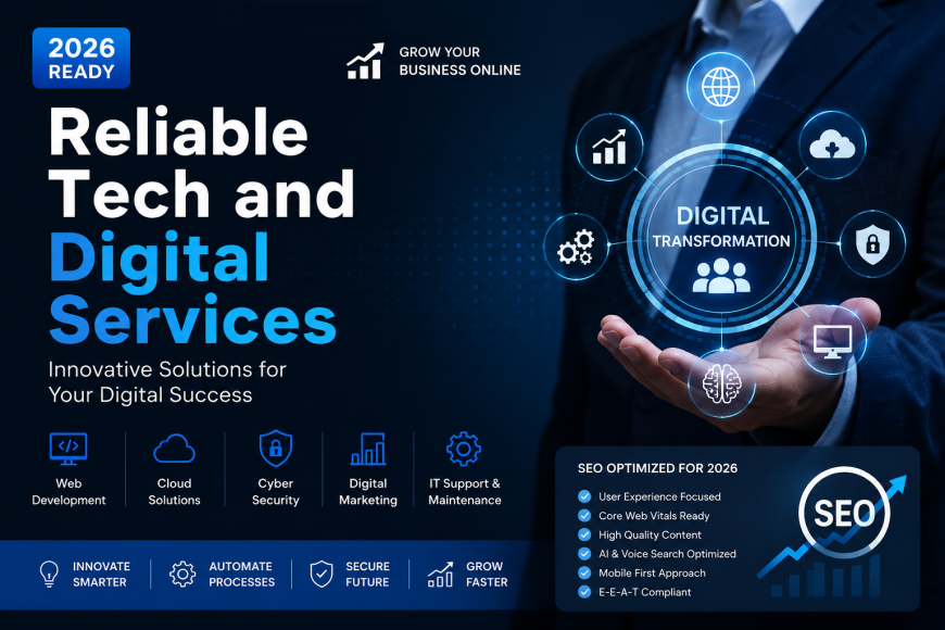 Reliable Tech and Digital Services for Modern Business